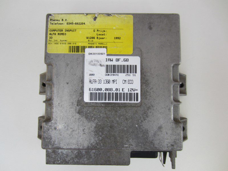 Steuergeräte-Motorsteuerungsrechner Alfa 33 - 1.4 I.E.