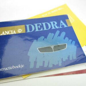 Libretto di istruzioni Lancia Dedra (danneggiato)