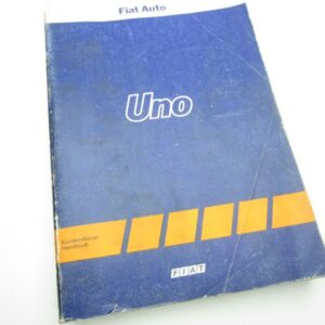 Manuale d'officina Fiat Uno - tedesco
