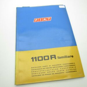 Catalogo parti di carrozzeria Fiat 1100R familiare