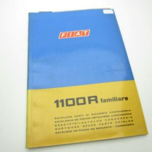 Catalogue de pièces de carrosserie Fiat 1100R familiare