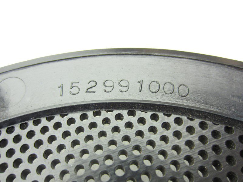 Lautsprecherabdeckungen hintere Tür (2er-Set) Alfa 156 schwarz – Bild 7