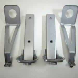 Set 4 staffe paraurti posteriore Lancia Delta Integrale revisionato e migliorato