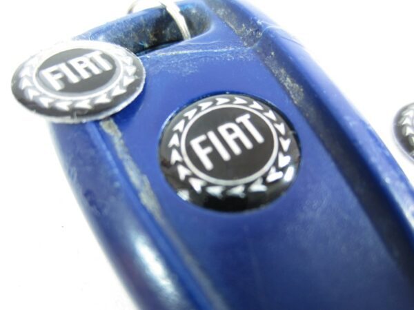 Logo chiave Fiat per Stilo Punto II 500 Grande Punto (imitazione) 2 pezzi NUOVO - immagine 4