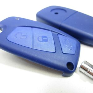 Chiave senza elettronica Fiat Stilo Punto II Blu -NUOVO-