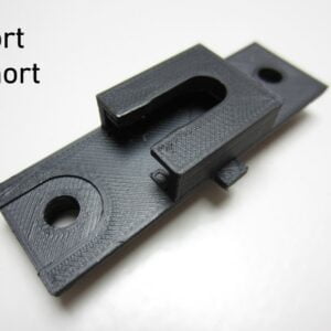 Gonna laterale guida in plastica Attacco corto Lancia delta Integrale -RIPRODUZIONE-