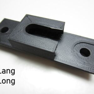 Gonna laterale guida in plastica Attacco lungo Lancia delta Integrale -RIPRODUZIONE-