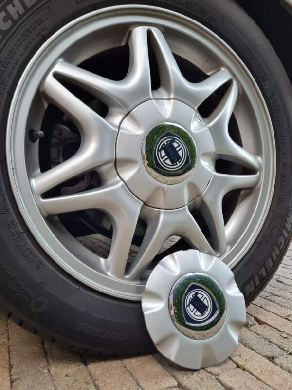 Logo Lancia 58mm pour centre de roue ou enjoliveur Lancia Kappa - SET 4 – Image 9