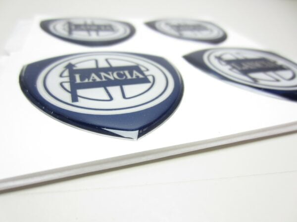 Logo Lancia 58mm pour centre de roue ou enjoliveur Lancia Kappa - SET 4 – Image 6