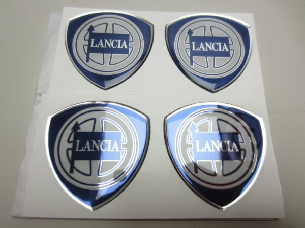 Logo Lancia 58mm pour centre de roue ou enjoliveur Lancia Kappa - SET 4 – Image 5