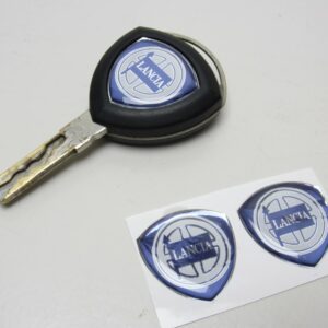 Logo scudetto Lancia 18mm Lancia Lybra chiave -Imitazione- SET 2
