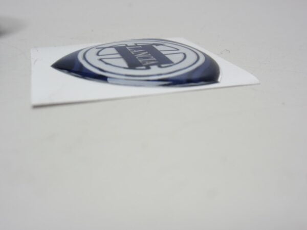 Lancia schild logo 18mm Lancia Lybra sleutel p/s -Imitatie- - Afbeelding 3