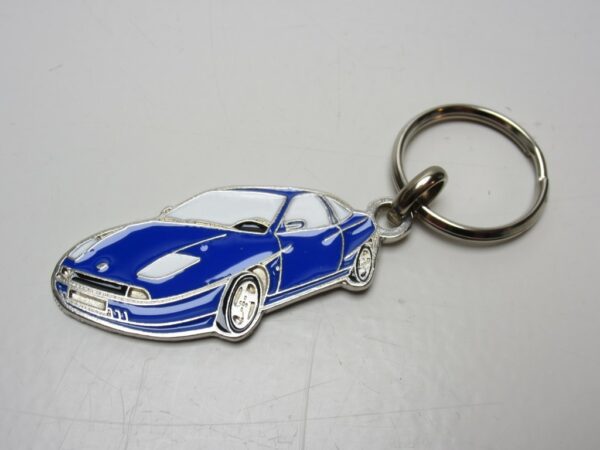 Porte-clés Coupe silhouette BLEU -NOUVEAU-