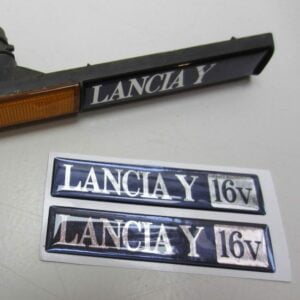 Parafango logo Lancia Ypsilon I 16V IMITATION set 2 pz