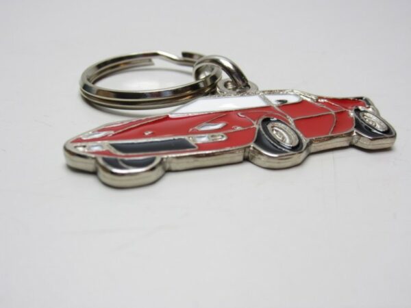 Keychain Lancia Stratos silhouette Red -NEW- - Image 5