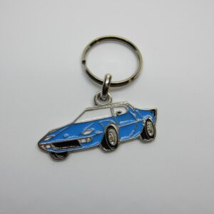 Portachiavi Lancia Stratos silhouette Blu -NEW-