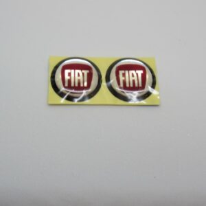 Logo Fiat per chiave Punto EVO + Tipo 2 + 500X RESIN