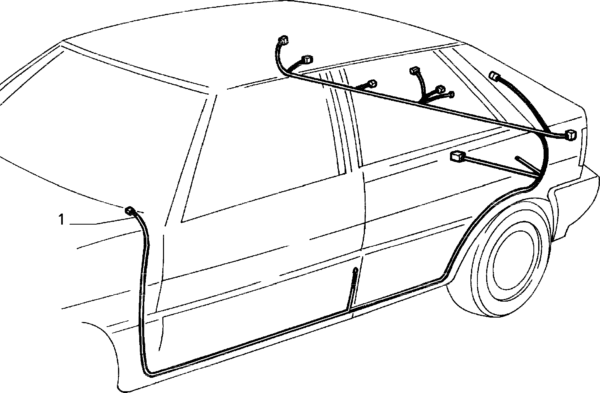 KABELBOOM Lancia Delta Integrale ZOEKOPDRACHT