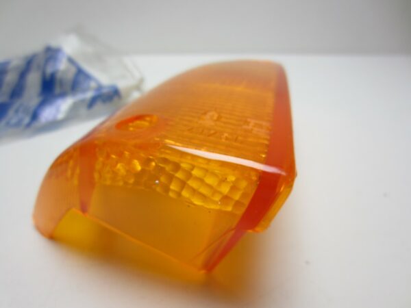 Knipperlichtglas rechts voorzijde Lancia Y10 oranje - Afbeelding 2