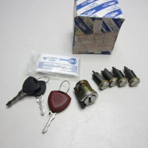 Set di serrature Lancia Ypsilon 1 con transponder e scheda codice