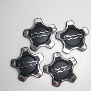 Coprimozzo Fiat 500X Cromo e argento 735626312 set di 4 pezzi