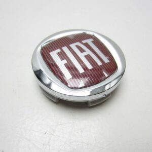 Coprimozzo Fiat Ducato logo rosso 60mm IMITAZIONE