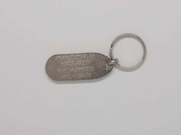 Sleutelhanger FIAT Vintage stadium staal - Afbeelding 2