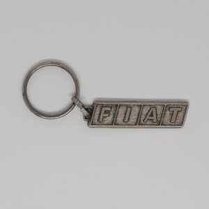 Sleutelhanger FIAT Vintage langwerpig staal