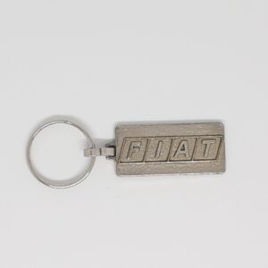 Sleutelhanger FIAT Vintage langwerpig staal