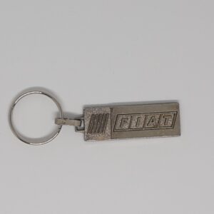 Sleutelhanger FIAT Vintage langwerpig staal