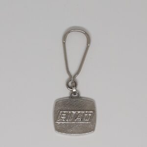 Sleutelhanger FIAT Vintage vierkant metaal