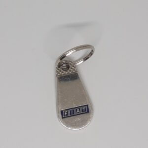 Sleutelhanger FIAT Vintage hotellabel blauw