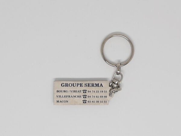 Sleutelhanger FIAT LANCIA ALFA ROMEO Vintage langwerpig - Afbeelding 2