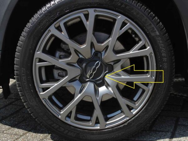 Naafdeksel demontage gereedschap Fiat 500X - Afbeelding 6