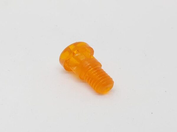 Oranje plastic schroef knipperlicht Delta Integrale 8V-16V - Afbeelding 2