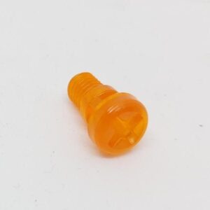 Indicatore a vite in plastica arancione Delta Integrale 8V-16V