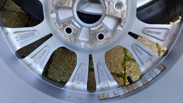 Lichtmetalen velgen 17 inch Fiat 500x set 4 st - Afbeelding 8