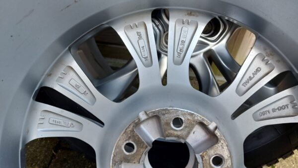 Lichtmetalen velgen 17 inch Fiat 500x set 4 st - Afbeelding 9