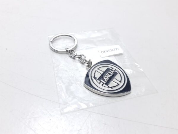 Lancia logo sleutelhanger emaille uitzonderlijke kwaliteit