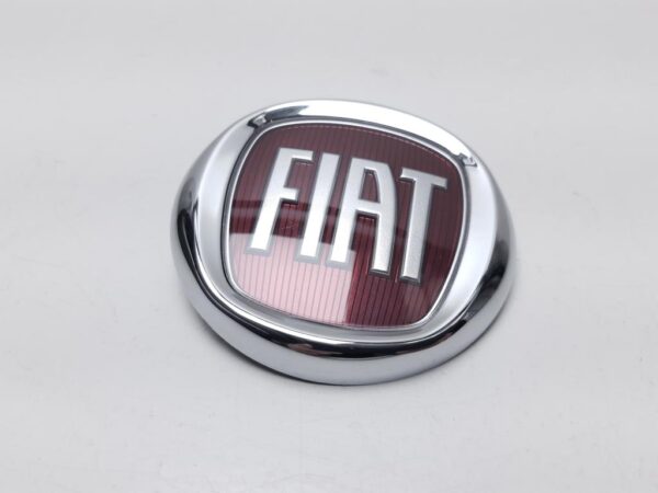 Fiat Logo rood voorzijde Fiat Seicento 2009 - Afbeelding 3