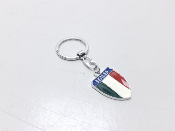Sleutelhanger Italiaanse vlag schild