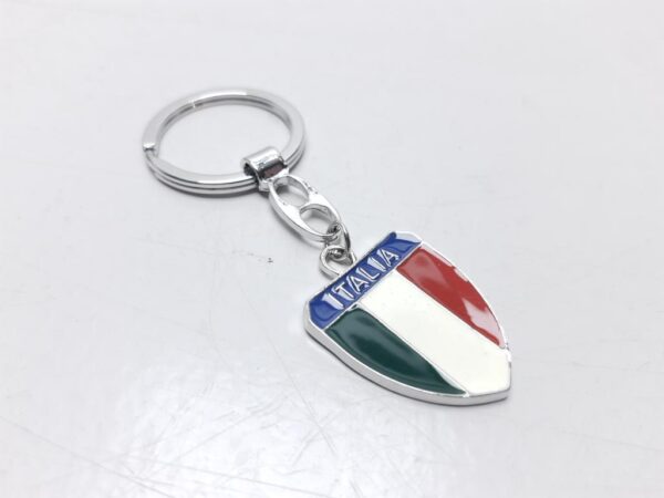 Sleutelhanger Italiaanse vlag schild - Afbeelding 3
