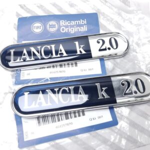 Autocollant logo Fender Lancia Kappa 2.0 t -IMITATION- ensemble 2pcs. (kopie) (kopie)