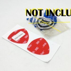 Adhésif double face Assemblage logo montant B Lancia Delta Integrale set 2 pcs