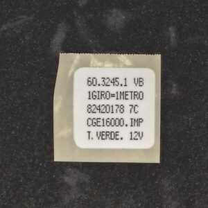 Part decal counter Delta HF Turbo Reproduction